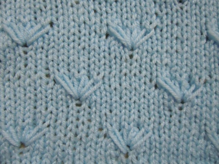 ornamental stitch knitting pattern